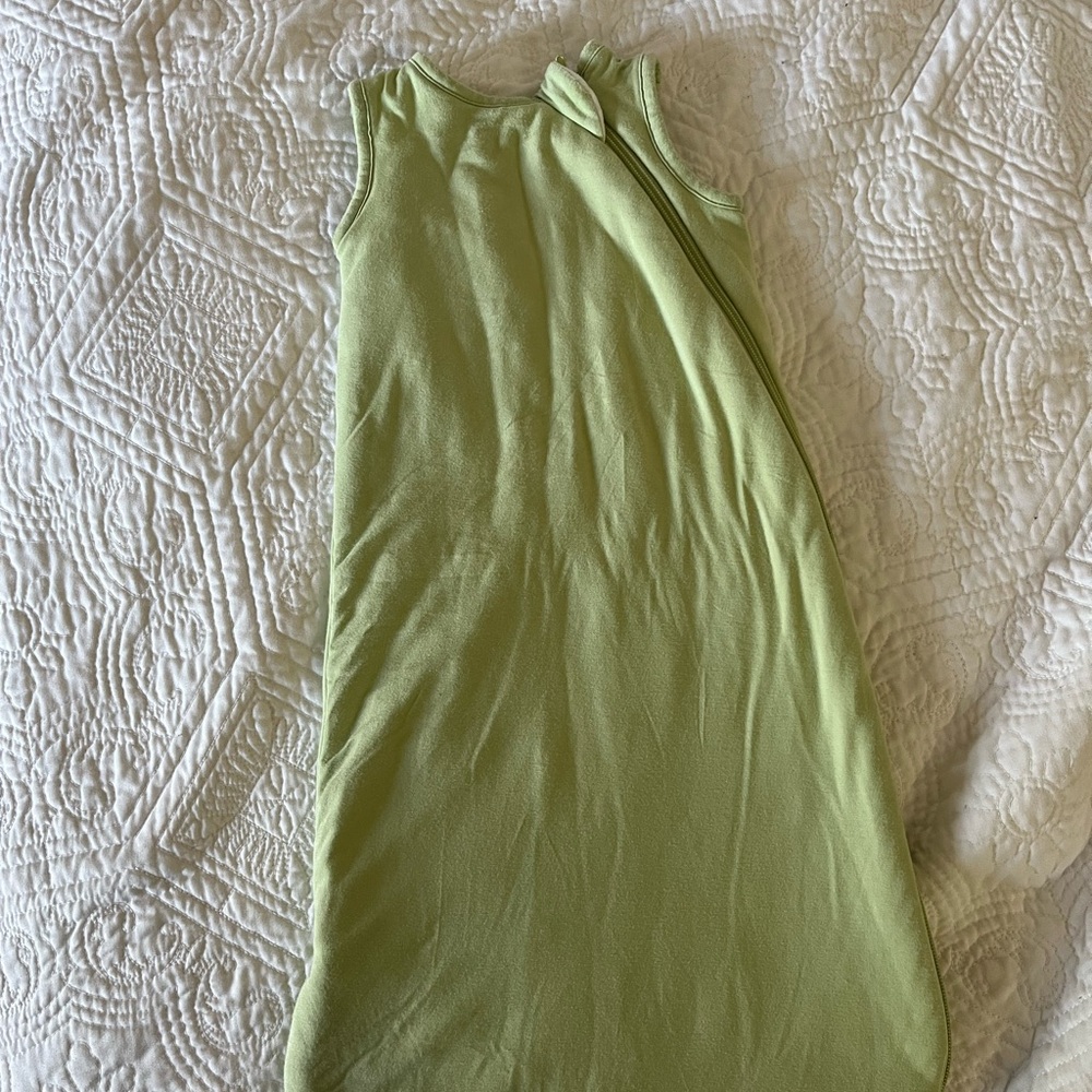 XS Kyte Light Green Sleeveless Baby Sleep Sack 1.0 TOG